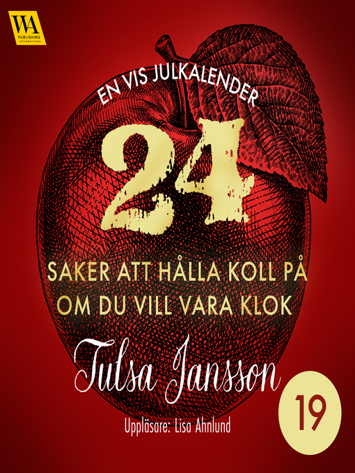 Title details for 19 by Tulsa Jansson - Wait list